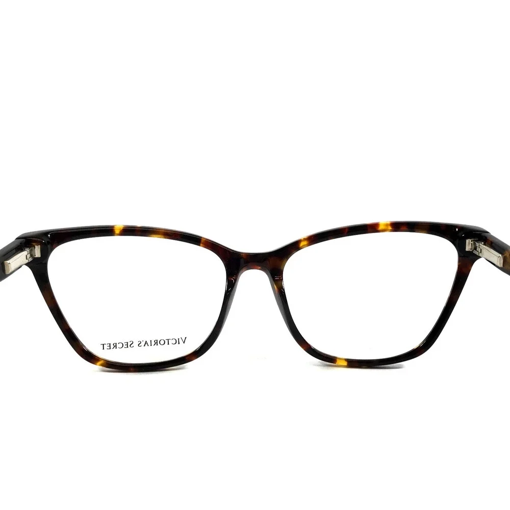 Victoria's Secret Eyeglasses Frames VS5040 052 Dark Havana Cat Eye 54-16-135
